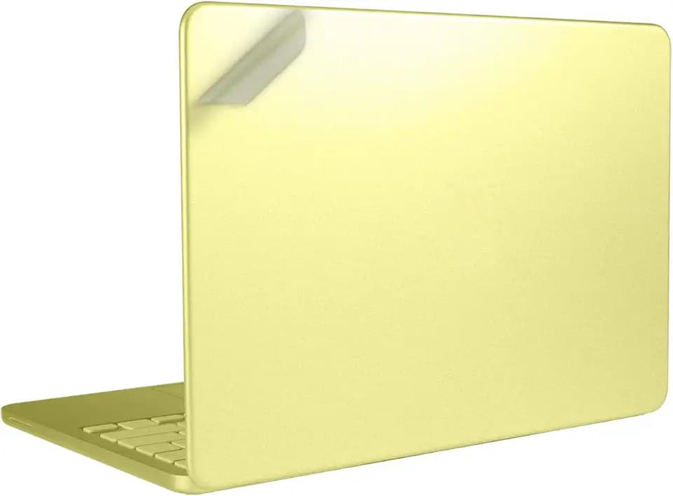 Frosted Clear Vinyl Skin Decal for 2026 MacBook Neo 13 Inch Model A3404, Ultra Thin Anti-Scratch Dustproof Anti-Fingerprint Wrap, Bubble-Free Install Residue-Free Protective Sticker