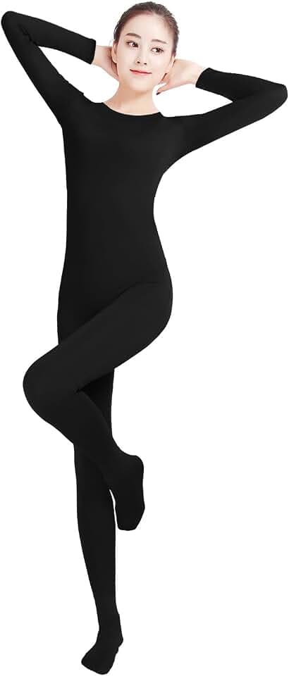 Mädchen-Frauen gut passen Lycra Spandex One Piece Ganzanzug Ganzkörper Zentai Bodysuit