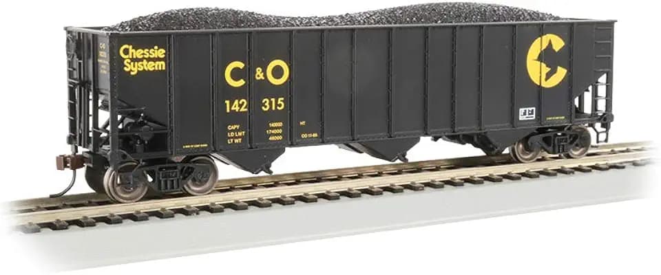 Bachmann Trains Bethlehem Steel 100-Ton Hopper Chessie System C&O HO Scale