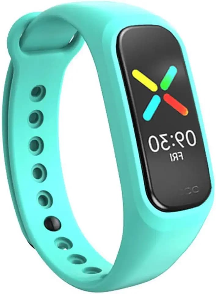 Silikon-Sportarmband für Oppo Band - HQ-Silikon, wasserdicht und robust, hellblau, Ajustable