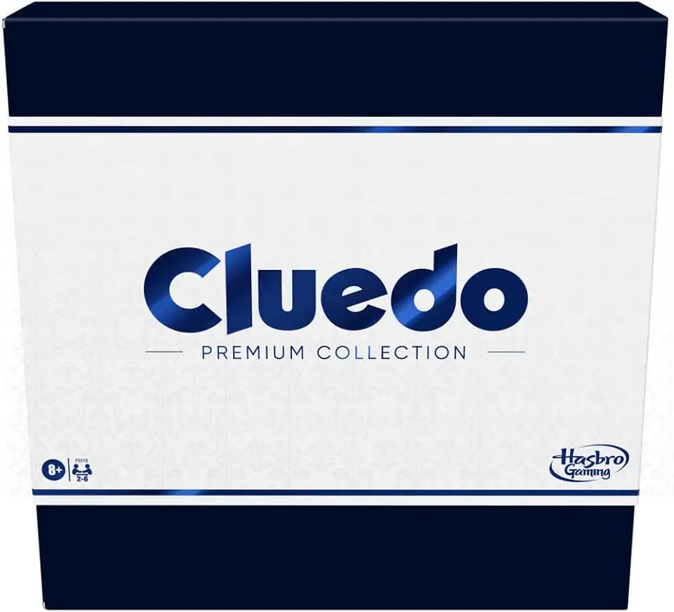 Hasbro Gaming hasbro cluedo Premium Collection Familien-Brettspiel für 2 bis 6 Spieler, Premium-Verpackung und Komponenten, Spiel für 8 Jahre (norwegisch/dänisch)