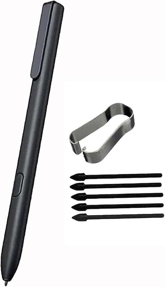Stift für BOOX Stylus Pen Ersatz kompatibel mit BOOX Tablet Note Air 4 C ePaper Stylus / Tablet Go Color 7 ePaper E Ink Pen mit Spitzen (schwarz)