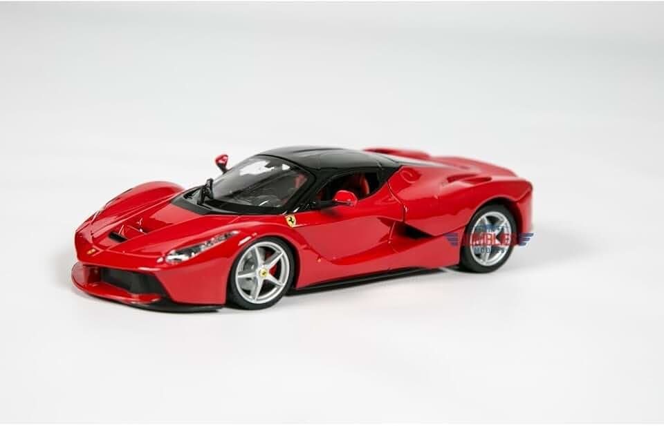 Bburago La Ferrari 15626001 Modellauto Maßstab 1: 24, Rood