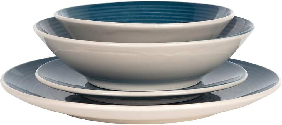 BigBuy Home Geschirr, mehrfarbig, Standard