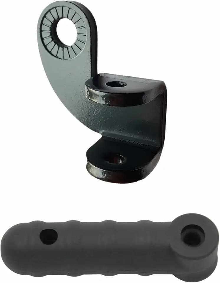 Flex Connector and Bike Trailer Hitch for Burley Bike Trailers Round/Square Tow Arm (Hitch and Square Connector)