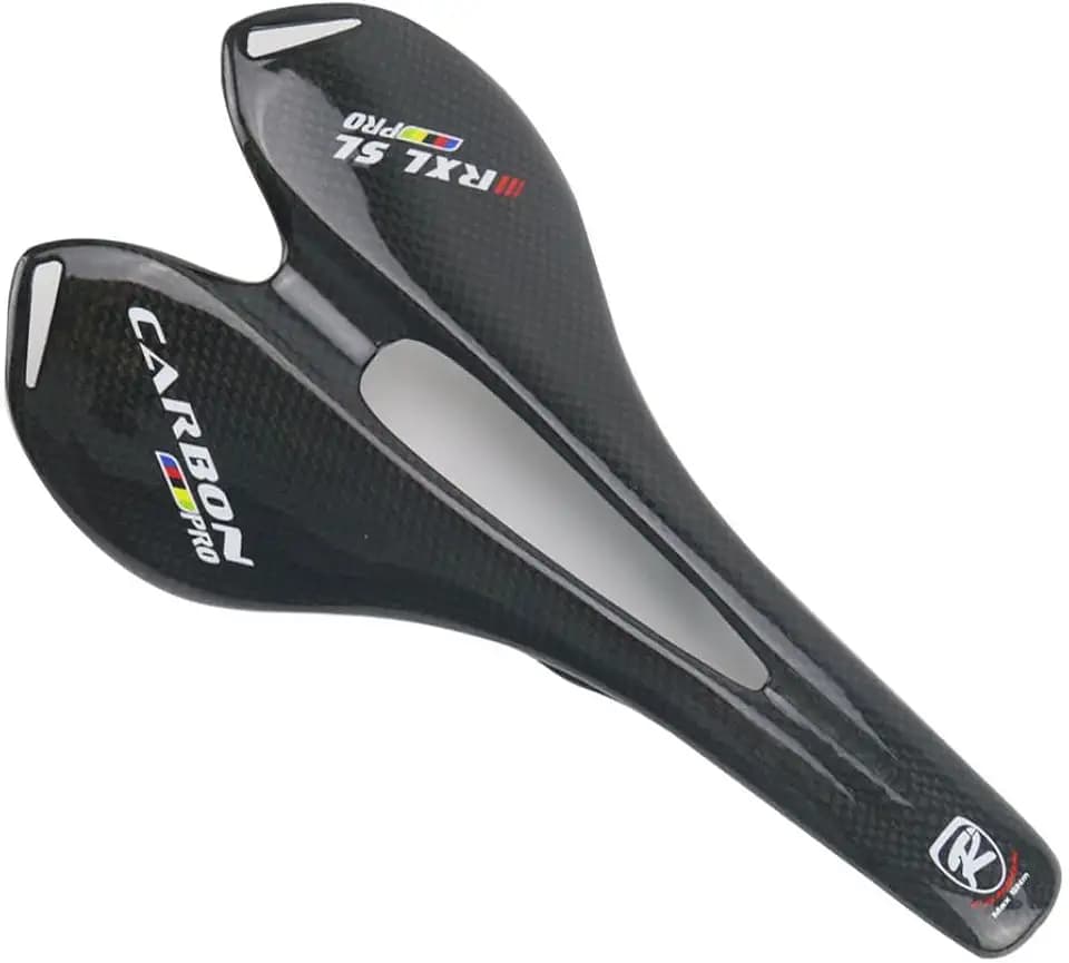 RXL SL MTB Carbon Saddle Raod Bicycle Seat Front Seat Mat Mountain Bike Seat Saddle for Cycling 270 * 141mm Bicycle seat Carbon Fiber Carbon MTB Saddles