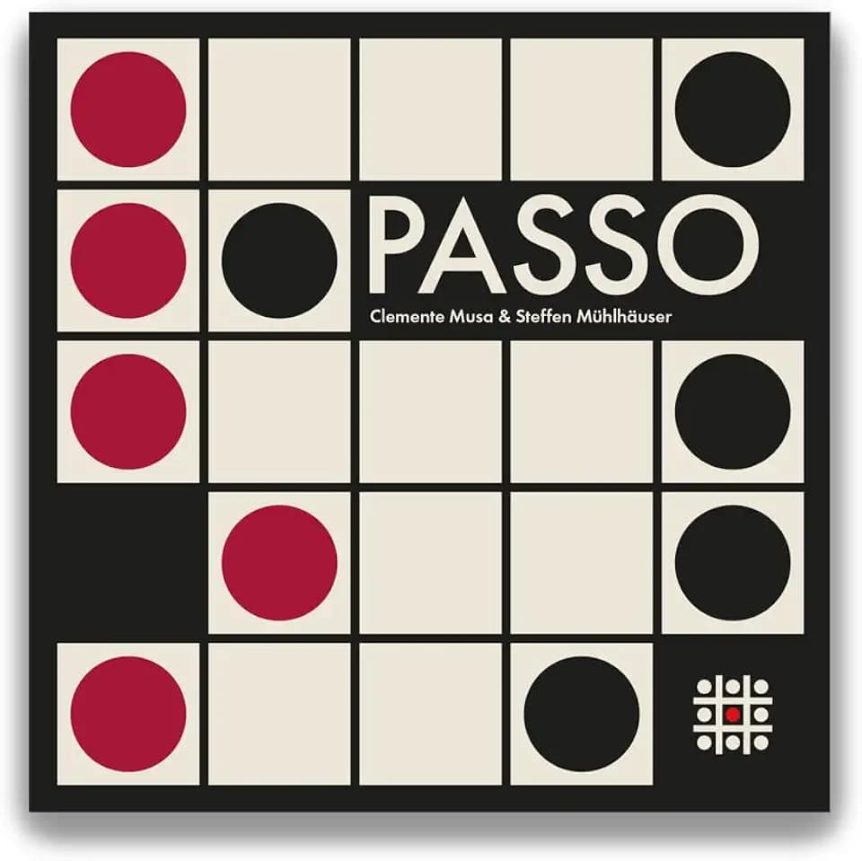 Passo - EIN Spiel für 2 Personen, bei dem selbst die strategischsten Köpfe auf ihre Kosten kommen.