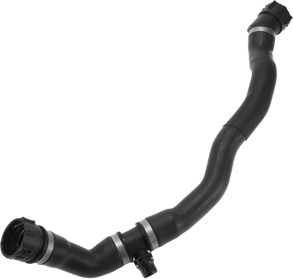 Radiator Hose Heater Hose No.17128616548 for BMW 340i 2016-2018 for BMW 440i XDrive 2017-2020 Black Rubber 1 Pc Water Tank Water Pipe Good Sealing