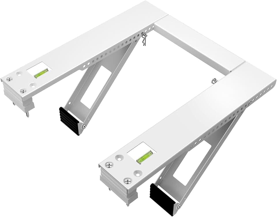 qualward Fenster Klimaanlage Support Halterung Heavy Duty AC Support up to 180 lbs weiß
