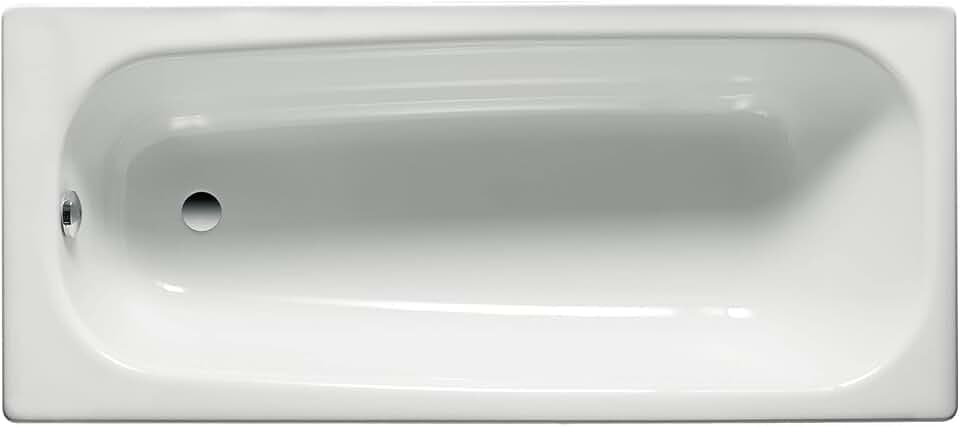 Roca a212107001 Badewanne rechteckig aus Stahl