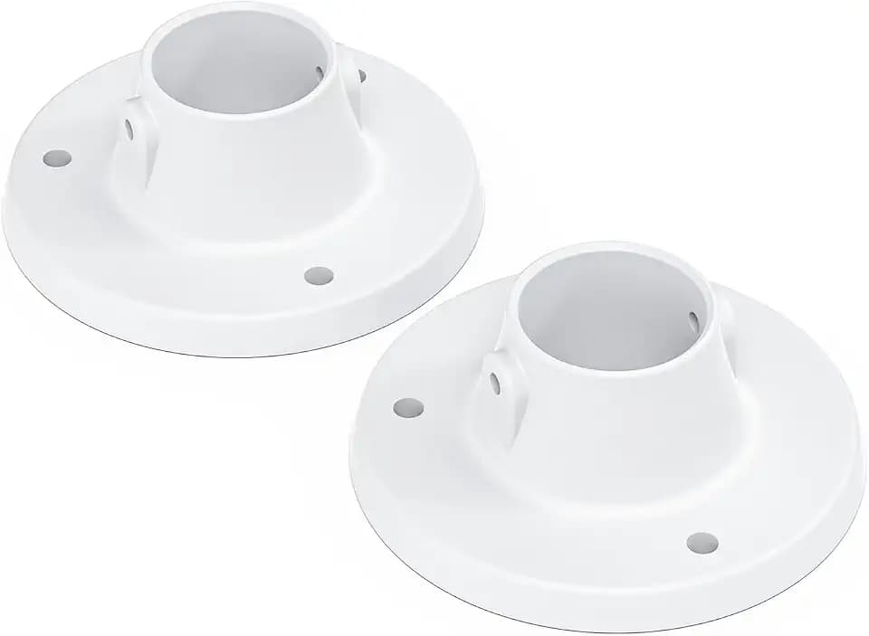 Above Ground Pool Ladder Deck Flanges for InnovaPlas LumiO, 2 in, 2 Pack
