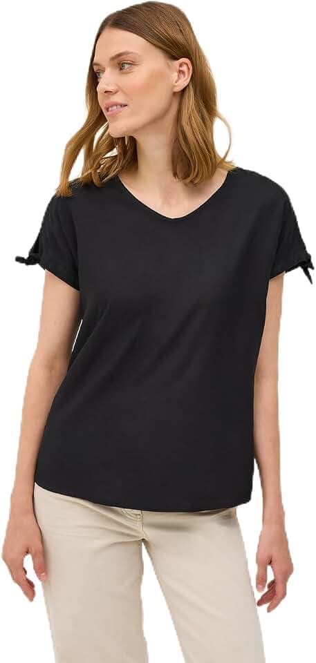 Cecil Damen 3412064 Blusenshirt mit Knoten
