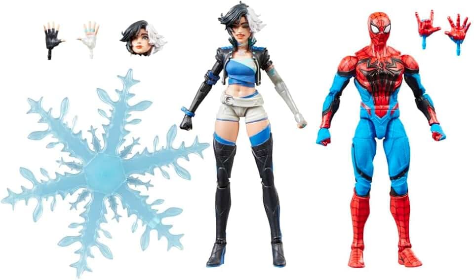 Marvel Legends Series Marvel Rivals Spider-Man & Luna Snow, Video Game-Inspired Collectible 6-Inch Action Figures