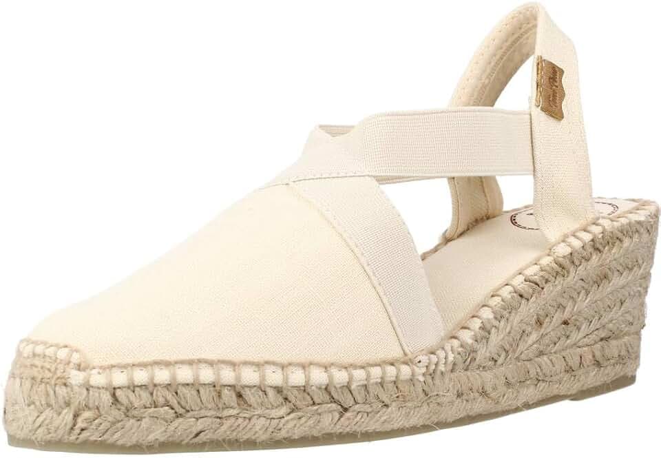 Toni Pons TER - Vegane Keil-Espadrille für Damen Baumwolle.