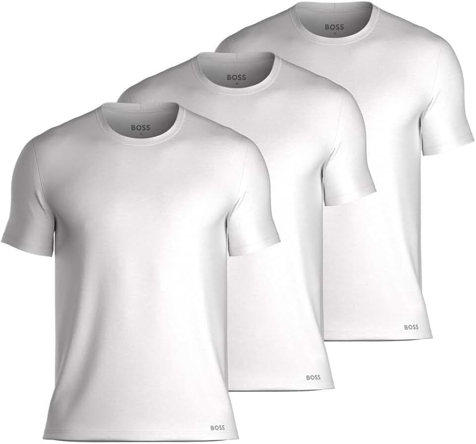 BOSS Herren Tshirtrn 3p Select T-Shirt (3er Pack)