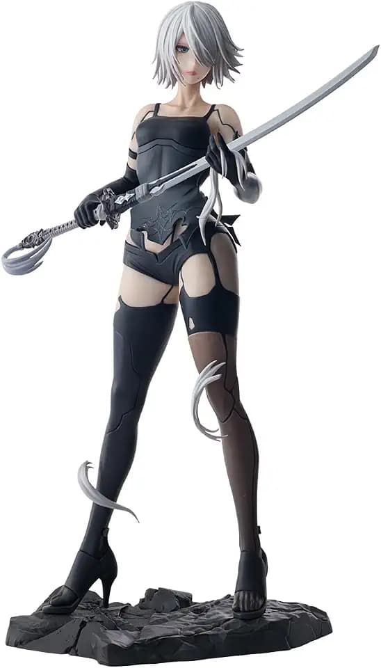 Ichibansho Figur - NieR: Automata - A2 (für die Herrlichkeit der Menschheit) Sammlerstatue, Sehr Wahrscheinlich: Überwiegend Weiß mit Roten Akzenten