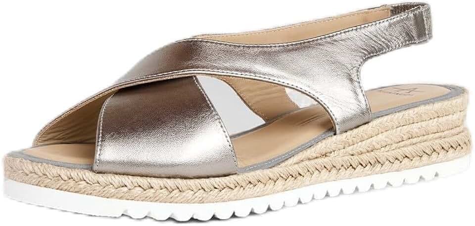 Aquatalia Women's Adelina, Sandals, Heel, Casual, Elastic, Round Toe, Rubber Outsole