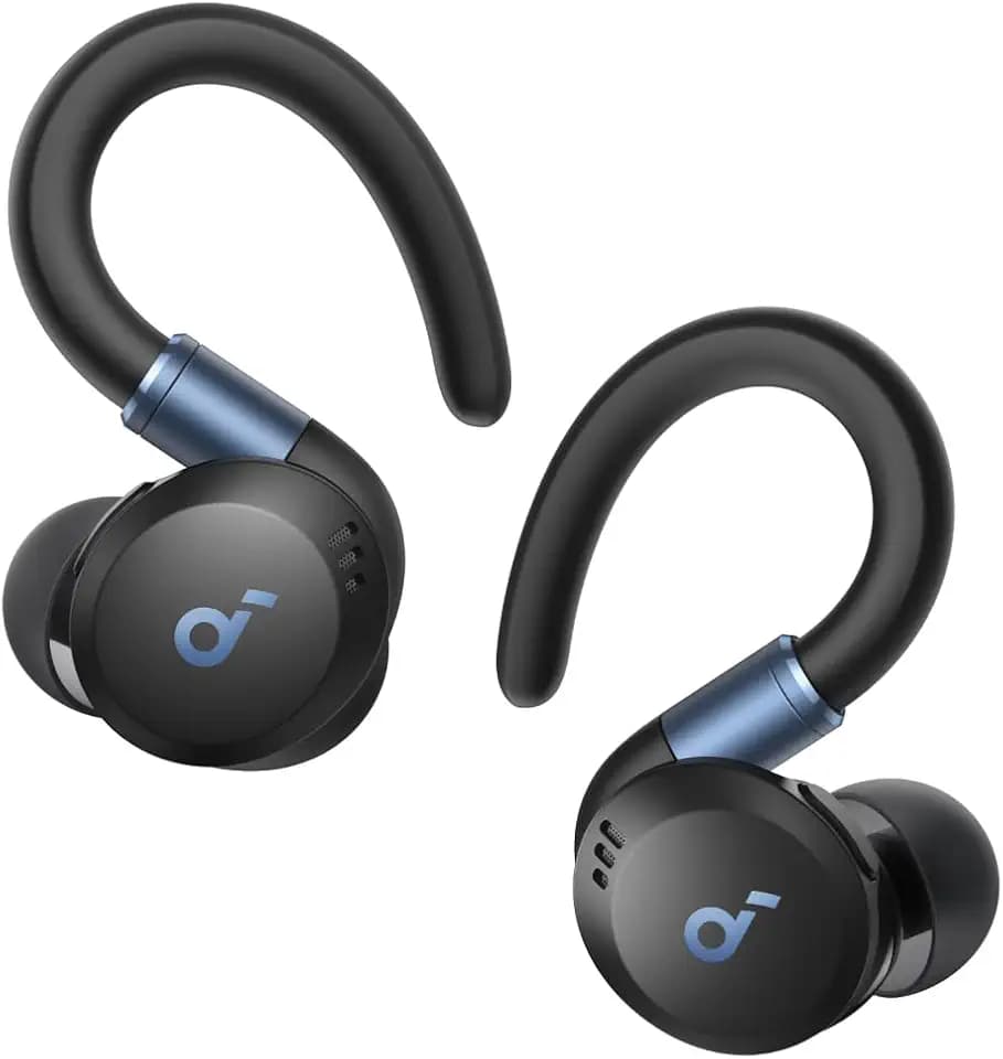 Soundcore Sport X20 by Anker Noise Cancelling Workout Earbuds, Ear Hooks