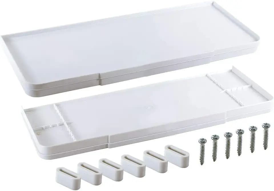 EZ-FLO 40271 Universal Toilet Tank Replacement Cover, White