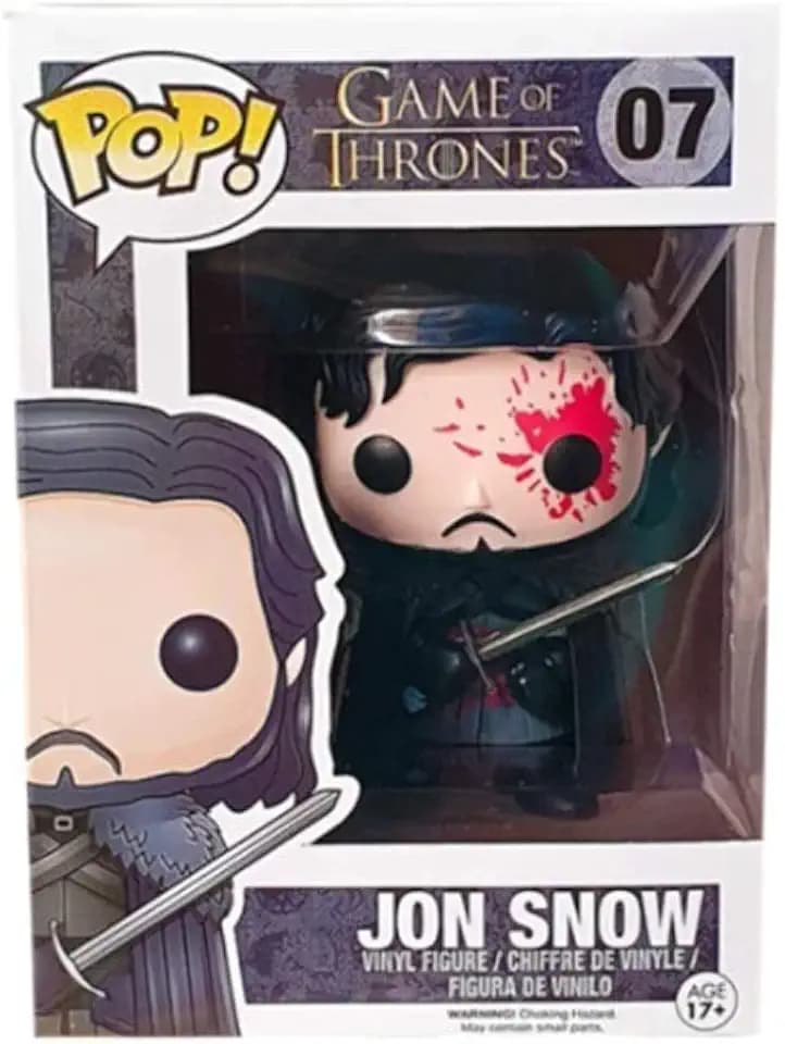 Funko 024725 Pop Game of Thrones Jon Snow Bloody Limited 07 Vinyl Figure