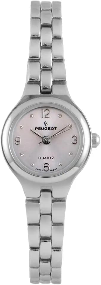 Peugeot Women's Petite Link Bracelet Watch 22mm Arabic Numeral Dial