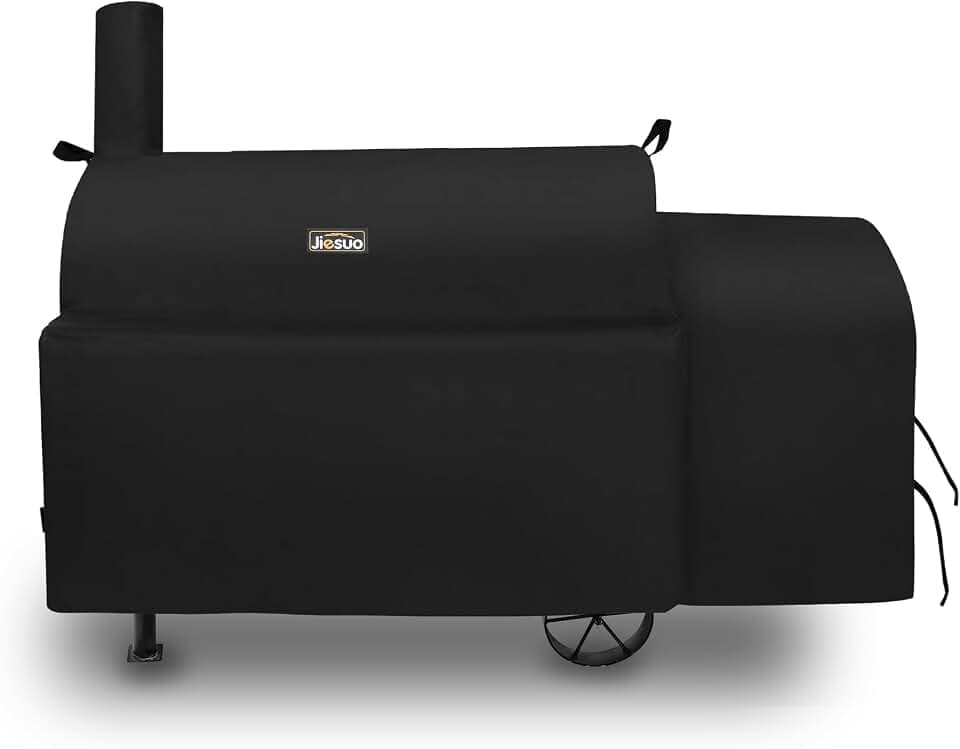Grill Cover for Oklahoma Joe's Longhorn Offset Smoker Grill