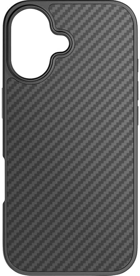 Black Rock Cover Robust Carbon für Apple iPhone 17, Schwarz