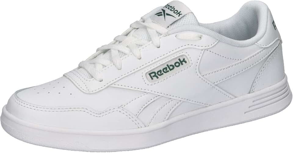 Reebok Damen Court Advance Sneakers,Ftwwht Ftwwht Clogrn,39 EU