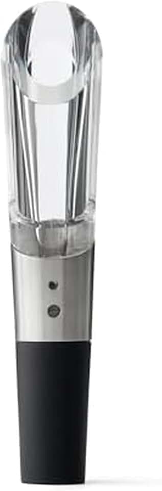 Rabbit Super Wine Aerator & Pourer (Stainless Steel/Black/Clear)