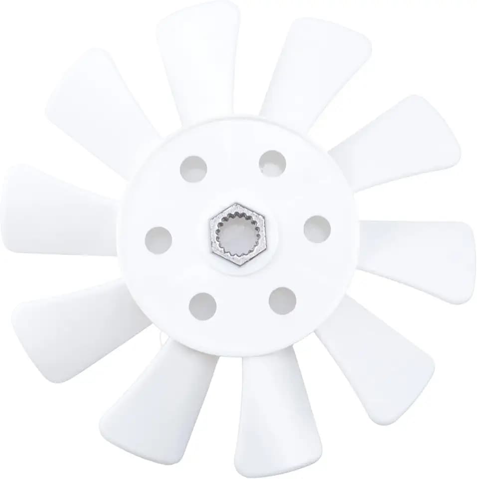 Replacement Tractors Transmission Cooling Fan/Drive Fan Blade M809036 10 Blade Fits Jo-hn Deere L107、L108、L110、L118、L120 Other Tractors etc.
