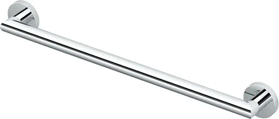 Gatco 964 Glam 24" Grab Bar, Chrome/ADA Compliant Safety Grab Bar for Bathroom