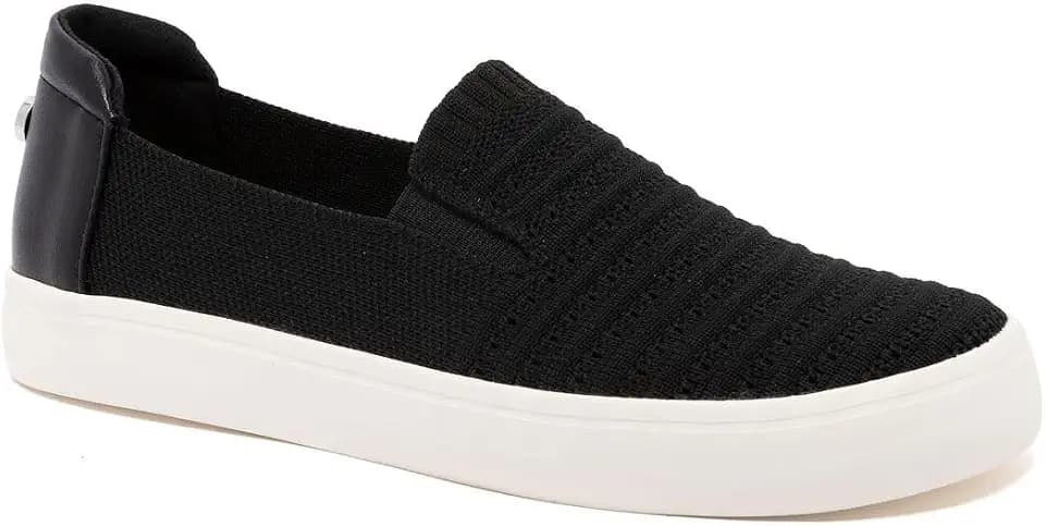 Nautica Women’s Knit Slip-On Shoes – Casual Lightweight Comfort Sneakers with Cushioned Insole and Flexible Outsole
