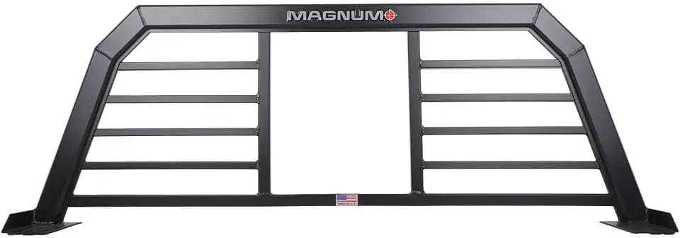 Magnum Standard Headache Rack Bars with Window | Fits 20-23 Ford Super Duty