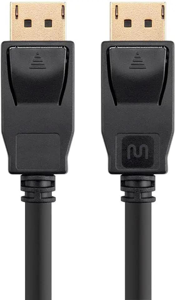 Monoprice DisplayPort 1.2a Cable - Supports Up to 4K Resolution and 3D Video, 1.5 Feet, Black - Select Series