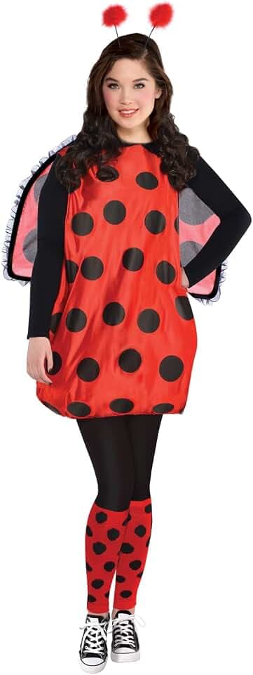 amscan Child Girls Darling Bug Fancy Dress Costume