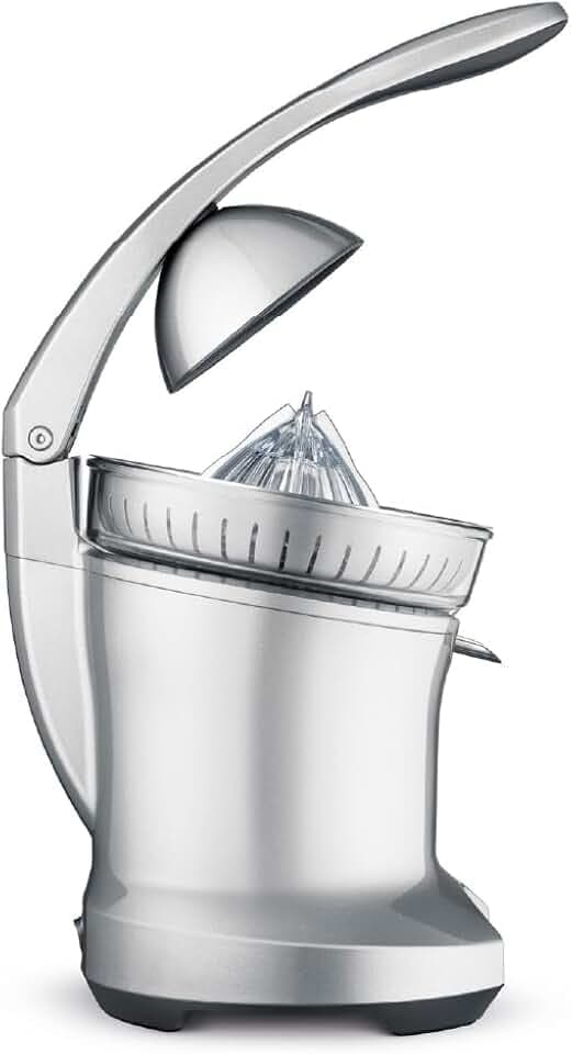 Breville BCP600SIL, Citrus Press Motorized Juicer Machine, Silver