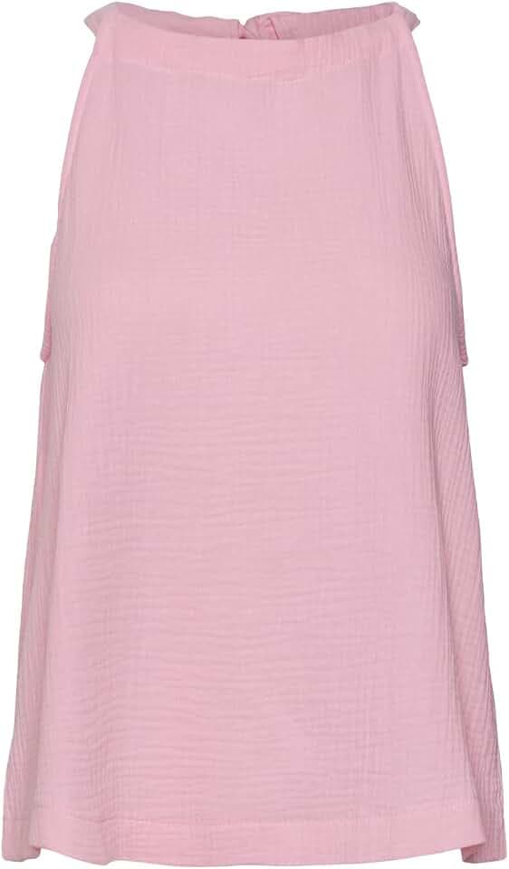 VERO Moda Damen Vmnatali Nia Halterneck Top WVN Top