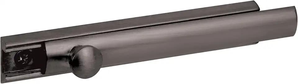 Prime-Line U 10307 Surface Bolt, 4 in., Solid Brass, Classic Bronze Finish, Single Pack