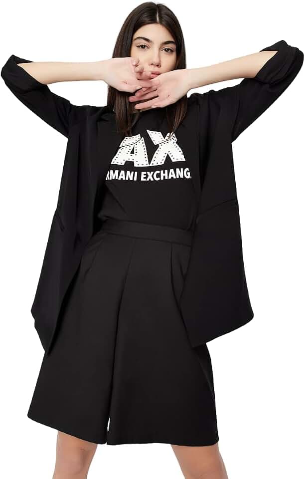 Armani Exchange Damen The Movie T-Shirt (1er Pack)