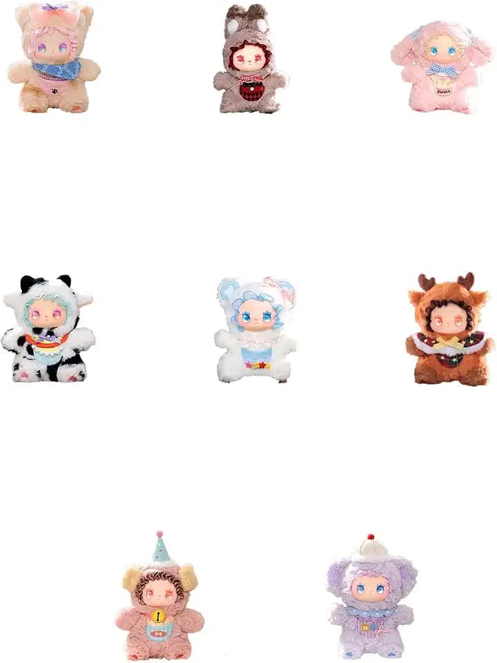 Emma Lovely Emma Pocket Zoo Series PVC Polyester & Glass Trading Figure 6 Pack Box