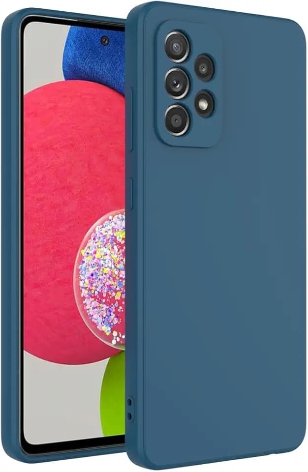 for Samsung Galaxy A23 Case Dark Blue, Scratch Resistant with Soft Touch, Slim Thin Phone Cover for Samsung Galaxy A23