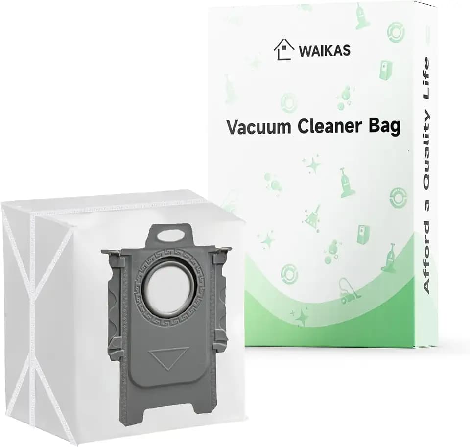 WAIKAS Dust Bags for Roborock Robot Vacuum (Q5 Q7 Q8 Q10 S7 & S8), 20-Pack