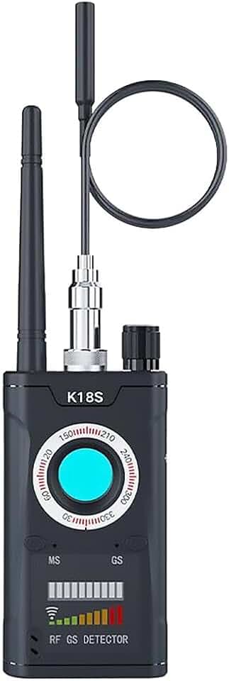 NXPGKEA Versteckter Kamera-Detektor, versteckte Geräte, Infrarot-Kamera-Kehrmaschine, Kamera-Detektor, Spionage-Kamera-Detektor, Insekten-Detektor, Spionage-Detektor, versteckter Kamera-Finder für