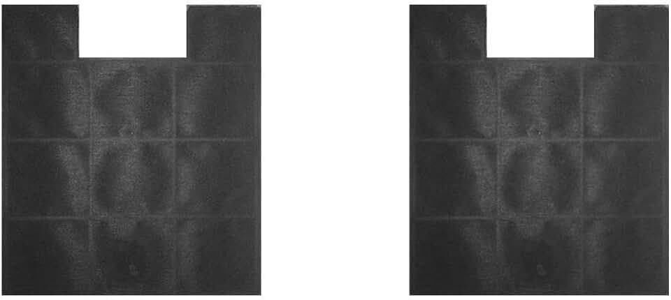 2 Stück Aktivkohlefilter für Amica KF 17141 Umluft Ersatz Kohlefilter KF17141
