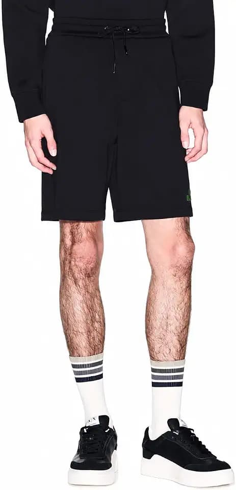 Armani Exchange Men's 3D Elevated Logo Shorts