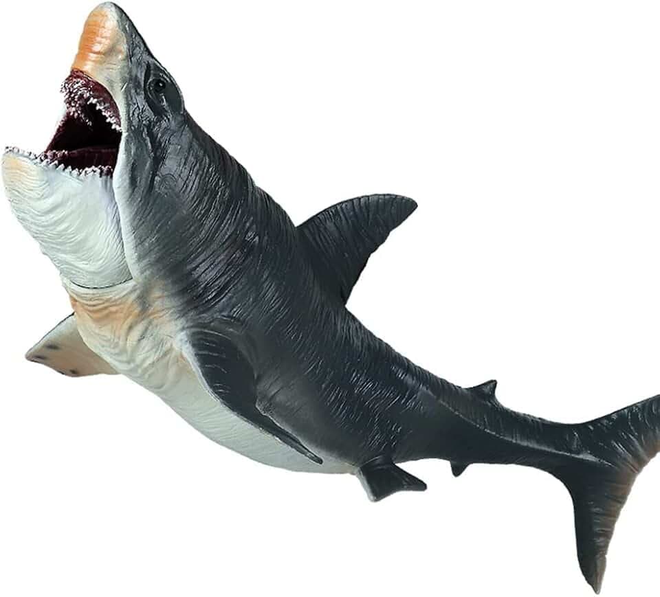 GroßE Hai Dinosaurier Figuren Gross Dinosaurier Figuren Hai Modell Spielzeug Meerestiere Spielzeug (Great White Shark)