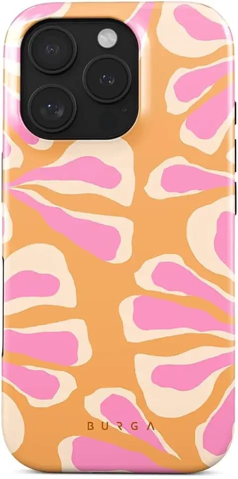 BURGA Unisex Phone Case for iPhone 16 Pro Max, Dual-Layer Protective Cover