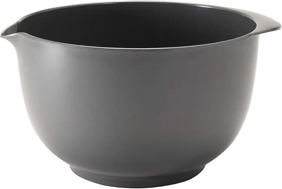 Hutzler Classic 2.5 Liter Melamine Mixing Bowl, Gray