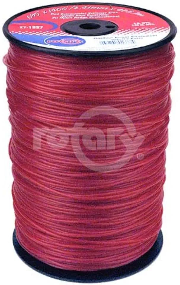 Rotary Trimmer Line .095 5# Spool Red Commerica