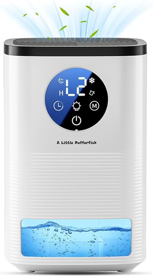 Luftentfeuchter, 1600ML Kleiner Energiesparender luftentfeuchter elektrisch, Tragbar, Ultraleise, Automatische Abschaltung, 7-farbiges Licht, Raumentfeuchter Dehumidifier für Schlafzimmer, Bad, Home”